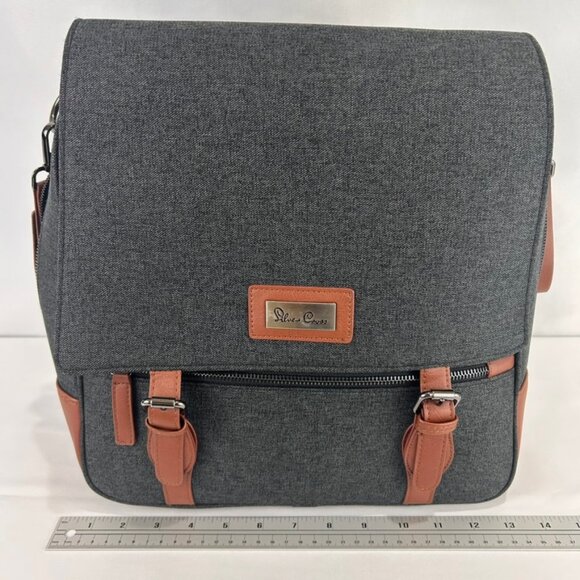 Silver Cross Wave Luxury Diaper Day Bag /Backpack, Charcoal, Great condition - Picture 8 of 9